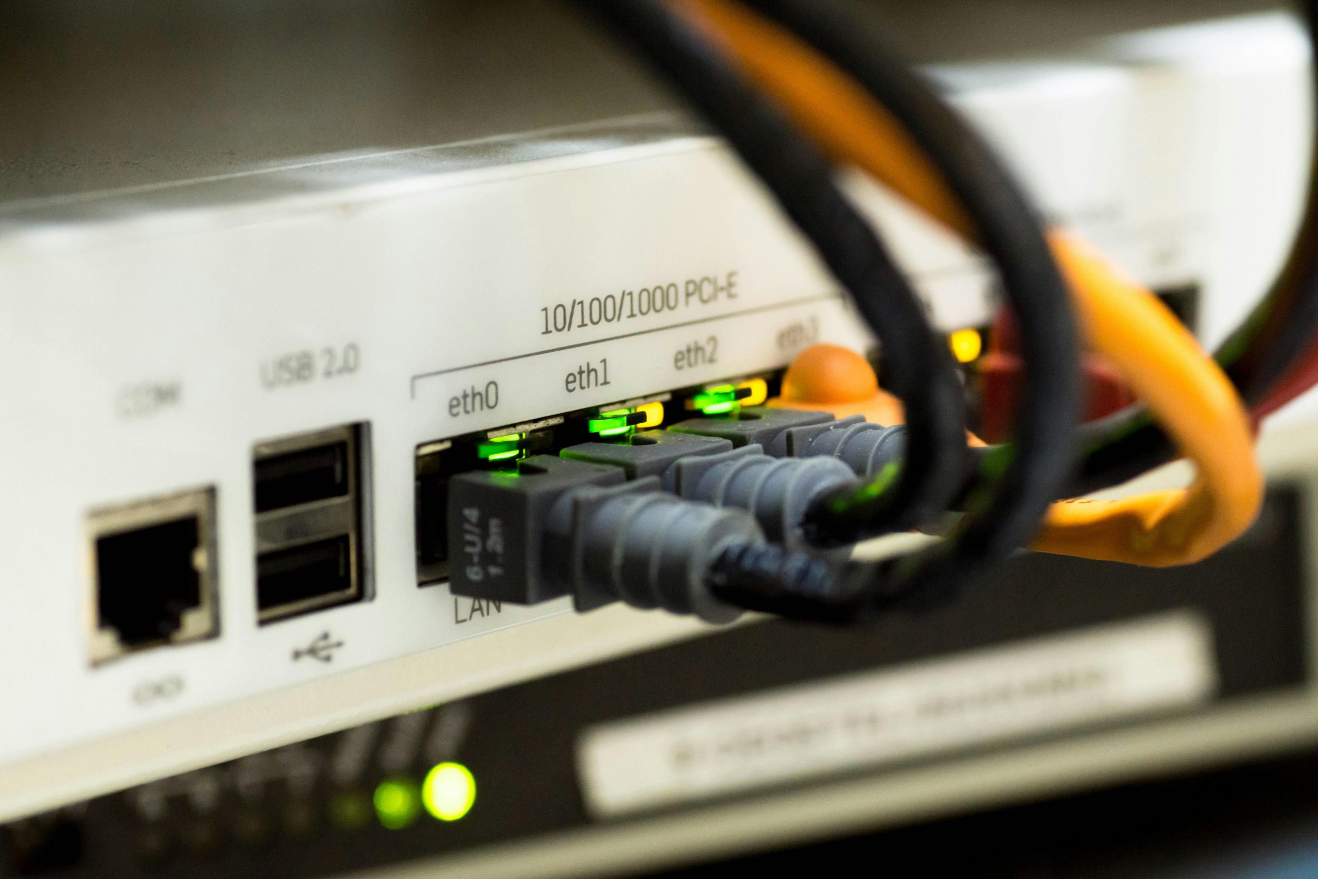 network-cable-ethernet-computer-159304-159304 Professional installation of wall-mounted data and power points in a home office setup
